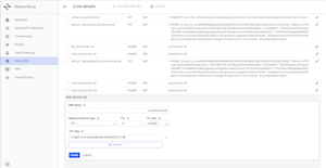 Google Cloud DNS SPF Record